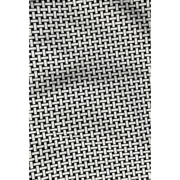 NEW Womens Talbots Stretch Basket Weave Black White Capri Crop Pants Size 6 - Picture 6 of 8